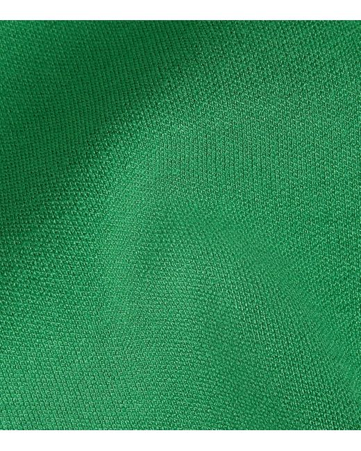 Maje Green Knitted Crop Top