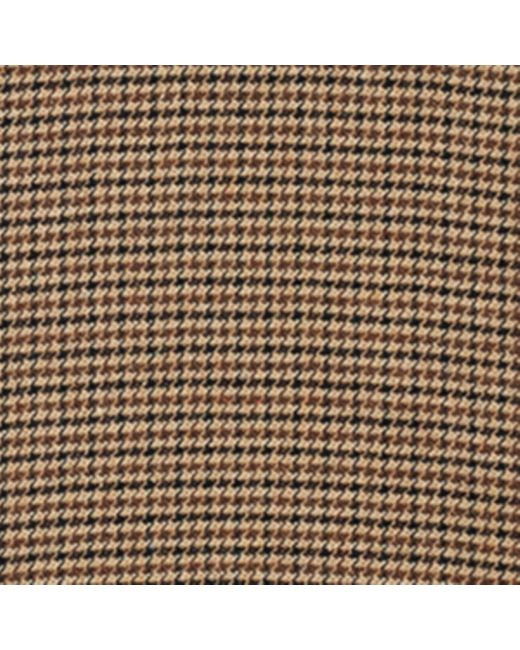 Saint Laurent Brown Houndstooth Overshirt