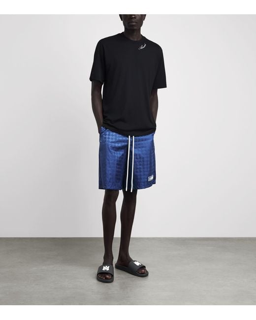 Amiri Black Ma Pool Slides for men