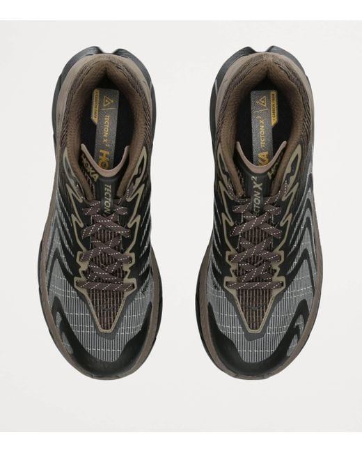 Hoka One One Brown Tecton X 2 Sneakers for men