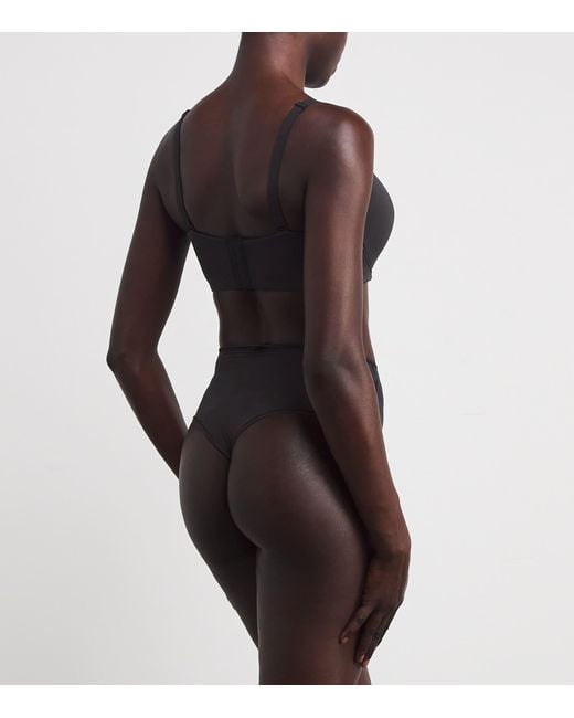 Skims Black Fits Everybody Strapless Bra