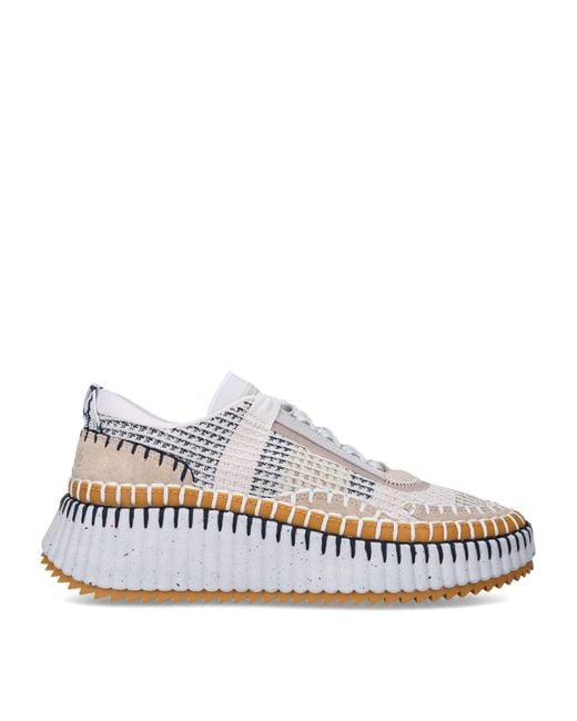 Chloé Natural Nama Sneaker
