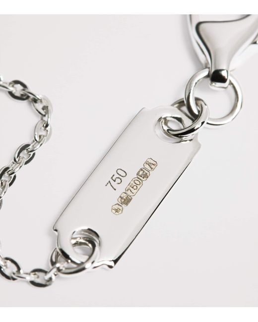Harrods Metallic And Diamond Necklace