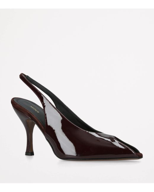 Neous Brown Hamal Slingback Heels 85