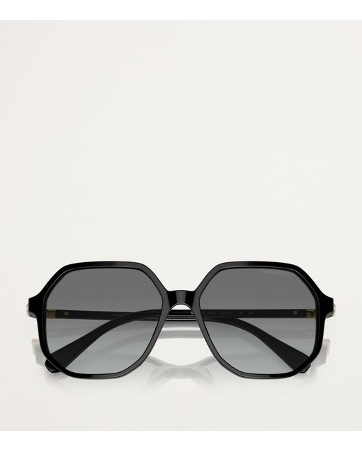 Swarovski Gray Oversized Sk6003 Sunglasses