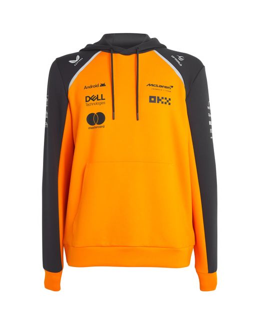Castore Orange X Mclaren Official Team Hoodie for men