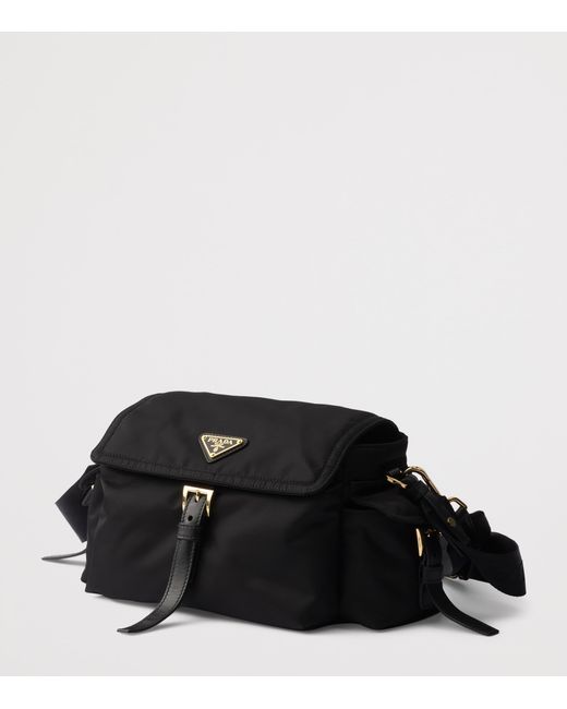 Prada Black Medium Re-Nylon Shoulder Bag