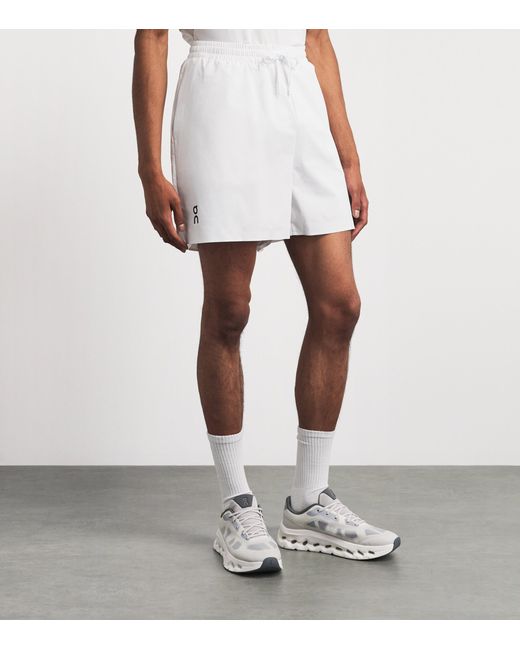 On Shoes White Court Shorts for men
