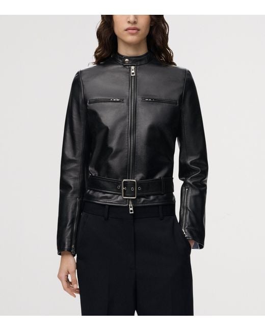 Loewe Black Biker Jacket