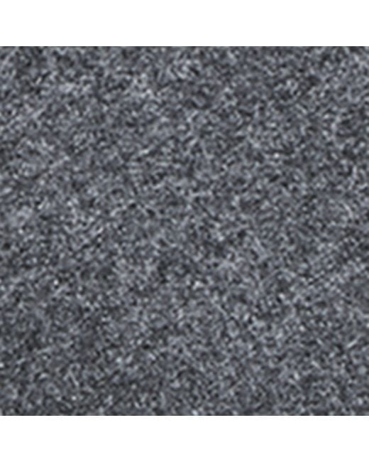 Brunello Cucinelli Gray Virgin Wool Embroidered Flat Cap for men