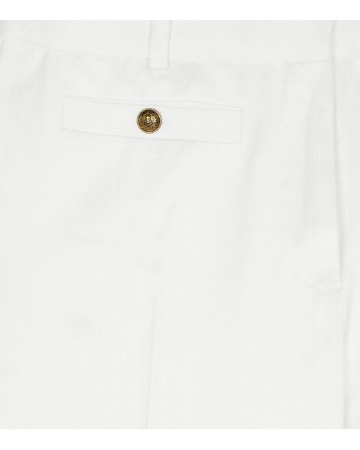The Kooples White Crepe Suit Trousers