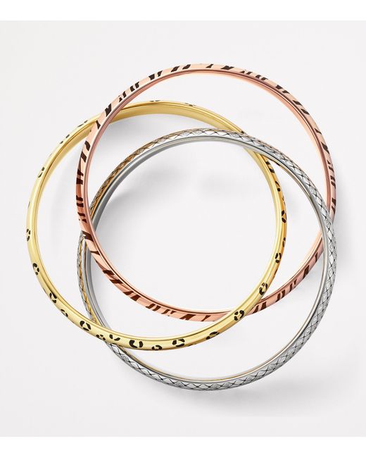 Cartier Multicolor Mixed And Diamond Wild Ones Trinity Bracelet