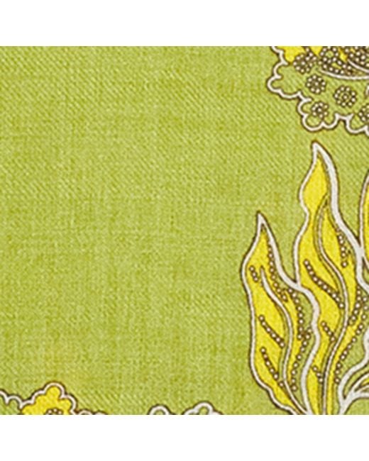 LaDoubleJ Yellow Printed Scarf