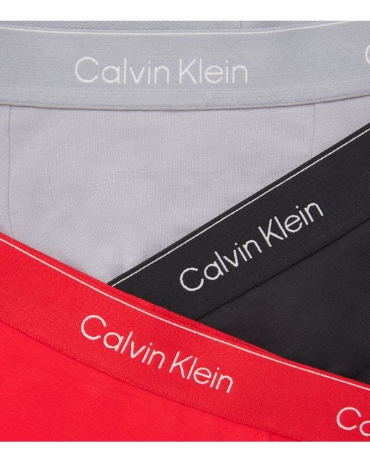 Calvin Klein Multicolor Stretch Cotton Relaxed Icon Boxers for men