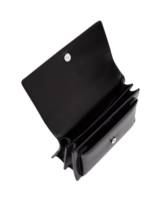 Saint Laurent Black Medium Sunset Shoulder Bag