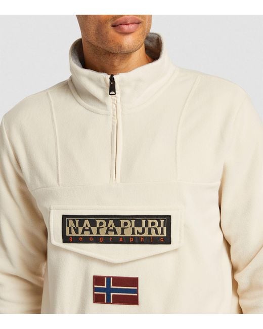 Napapijri quarter hotsell zip fleece