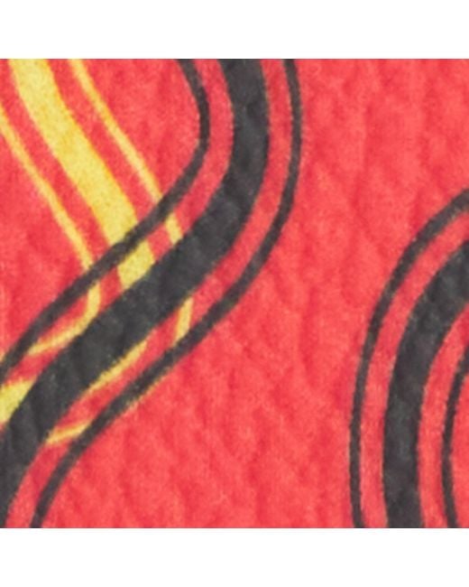 Vivienne Westwood Red Wiggle Print Card Holder