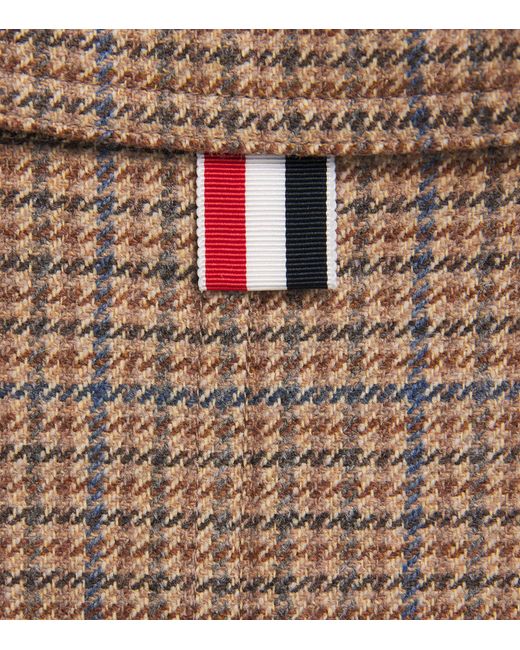 Thom Browne Brown Wool Snap Utility Jacket for men