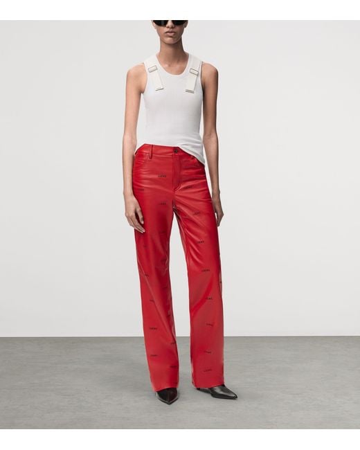 Loewe White Embellished Tank Top