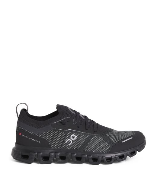 On Shoes Black Cloud 6 Versa Trainers