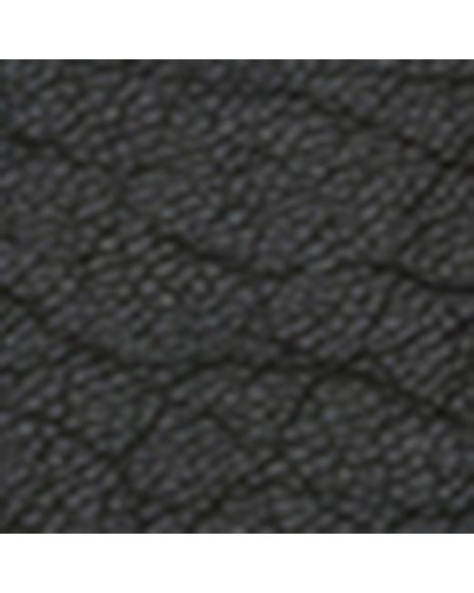 Saint Laurent Black Leather Monogram Belt
