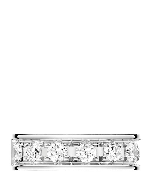 Boucheron White And Diamond Quatre Radiant Single Clip Earring