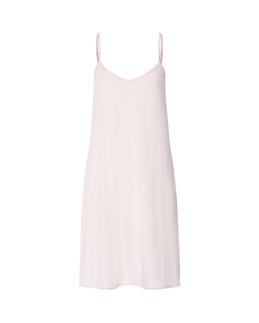 Hanro Pink Cotton Silk Nightdress