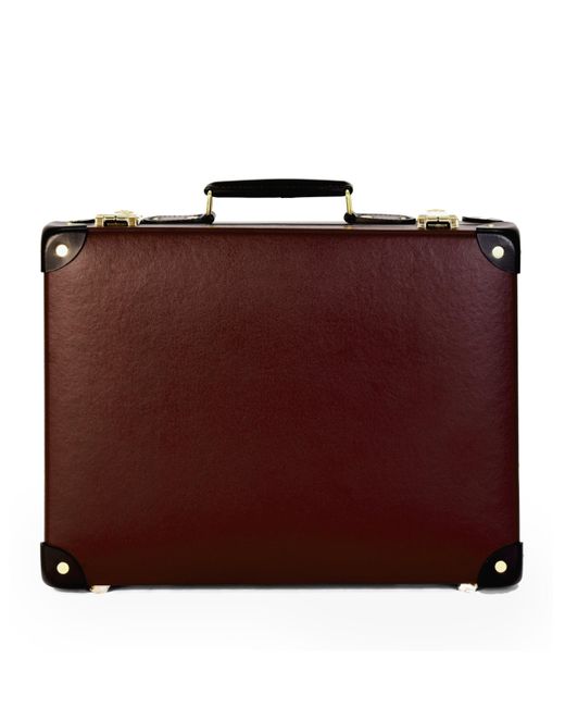 Globe-Trotter Red Centenary Attaché Case