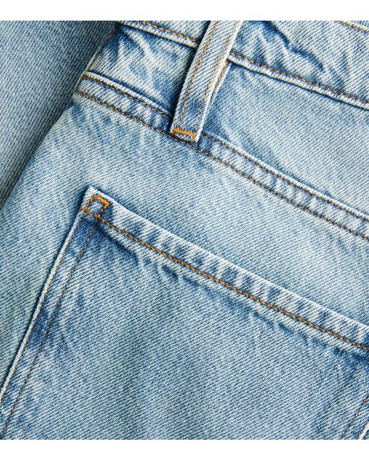 FRAME Le Pixie Jane Jeans in Blue Lyst
