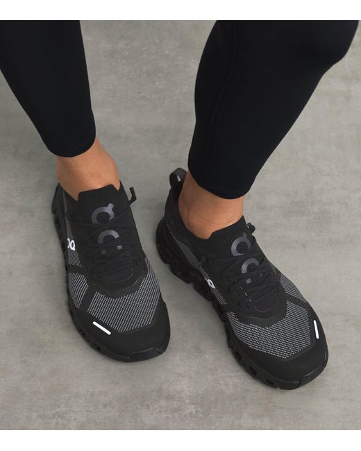 On Shoes Black Cloud 6 Versa Trainers