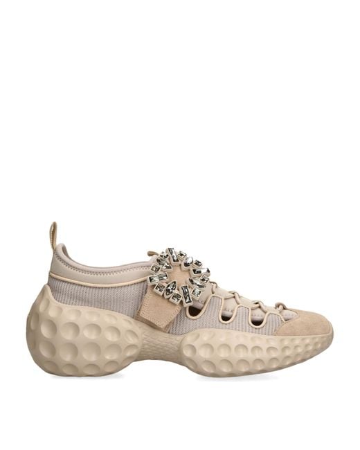 Roger Vivier Natural Viv' Run Light Sneakers
