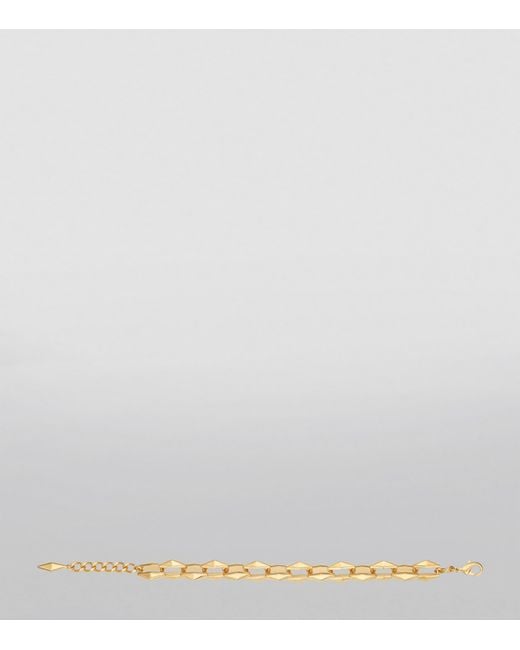 Jimmy Choo Metallic Diamond Chain Bracelet
