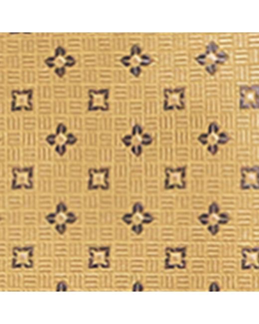 Isaia Metallic Silk Tie for men