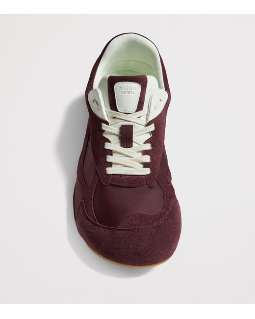 Bottega Veneta Purple Suede Orbit Flash Sneakers for men