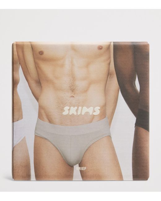 Skims Purple Stretch Briefs for men