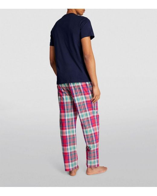 Polo Ralph Lauren Blue Polo Bear Pyjama Set for men