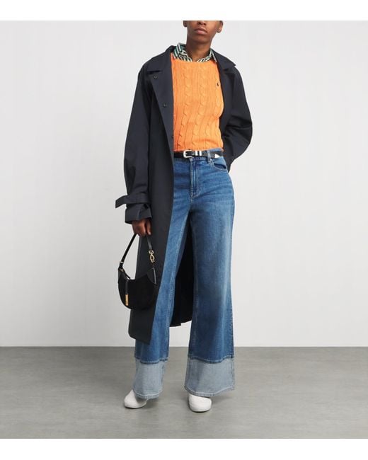 Polo Ralph Lauren Black Leather Western Belt