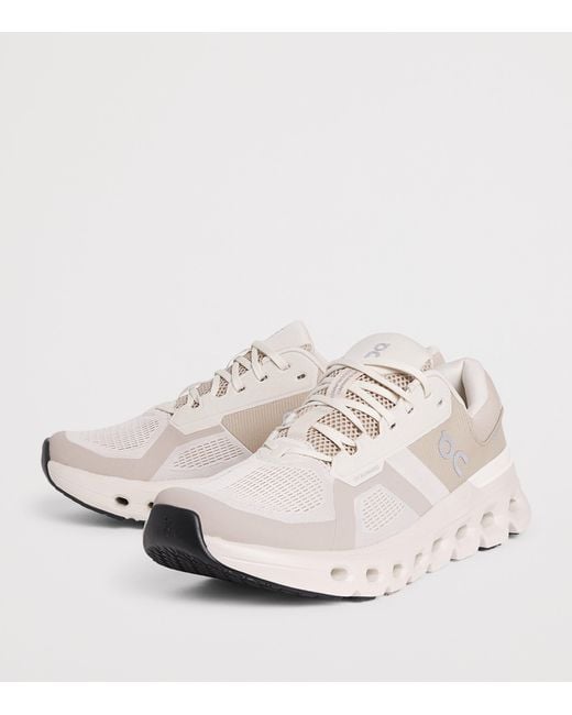 On Shoes White Cloudrunner 2 Trainers for men