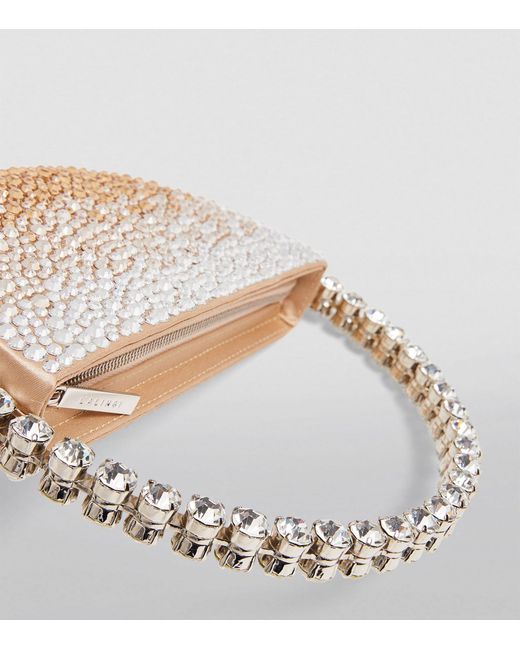 L'ALINGI Metallic Exclusive Glitter Embellished Ombré Eternity Clutch Bag