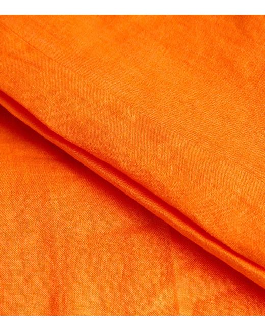 Polo Ralph Lauren Orange Linen Trousers for men