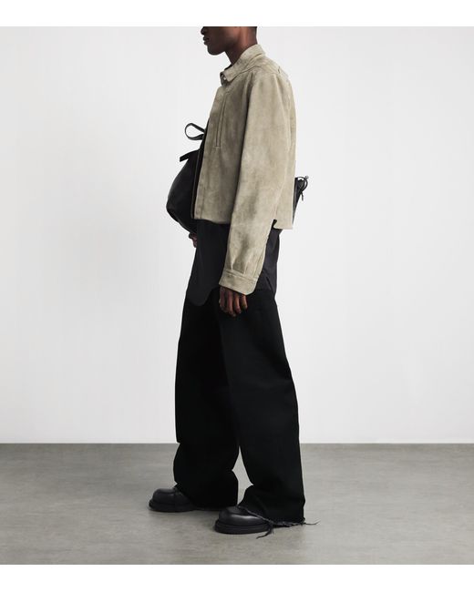 Rick Owens Black Geth Straight Jeans for men