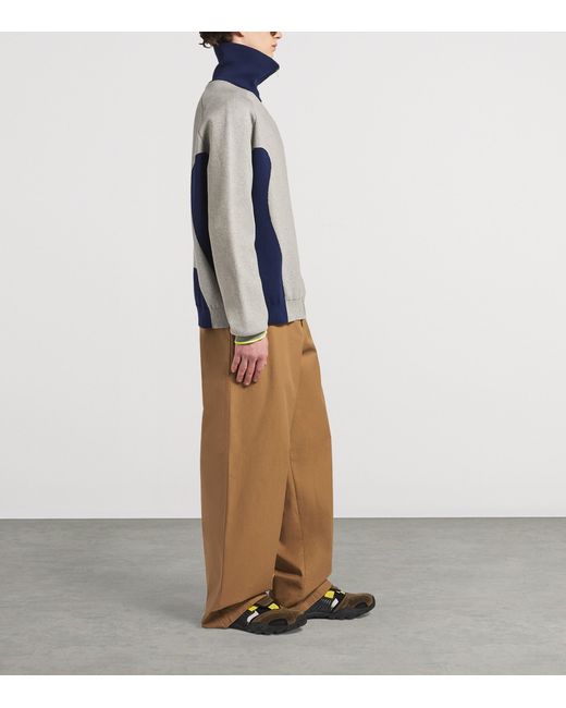 Balenciaga Blue Bodies Track Jacket for men