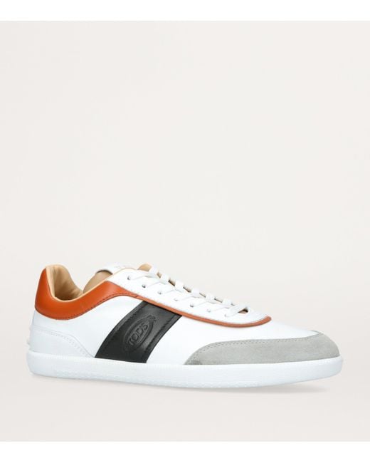 Tod's White Cassetta Light Sneakers for men