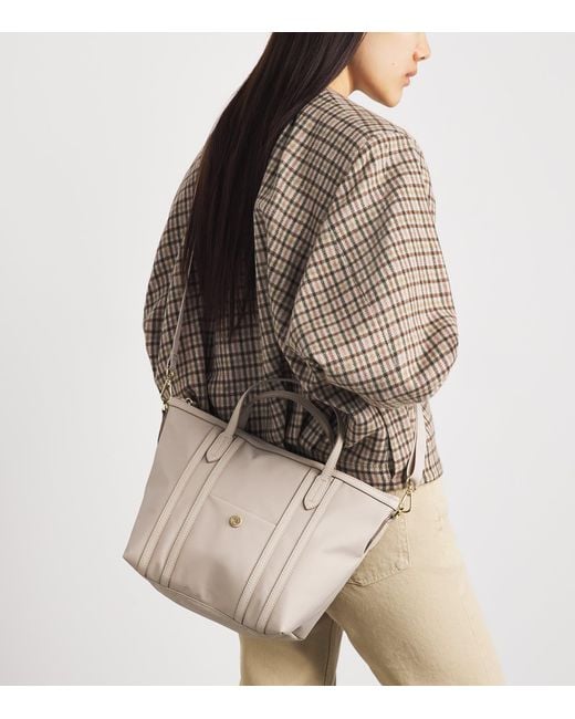 Harrods Natural Grab Nylon Jetsetter Tote Bag