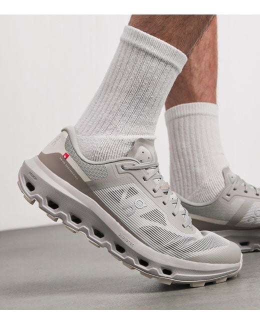 On Shoes Gray Cloudvista 3 Trainers for men