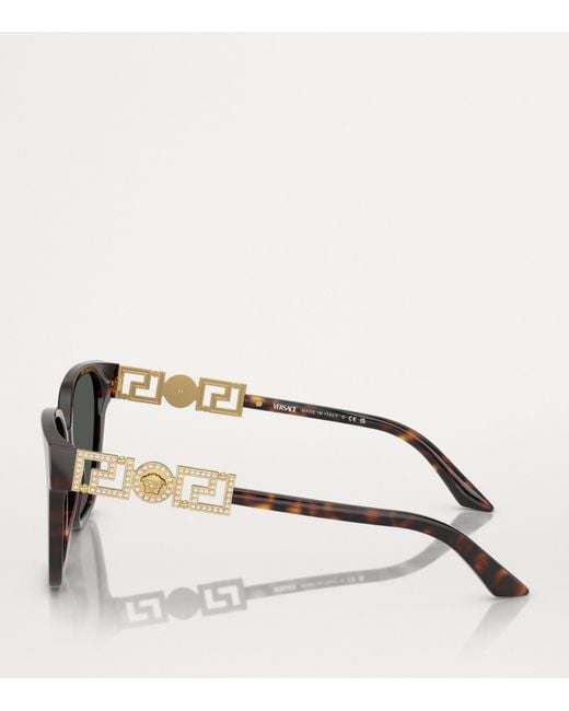Versace Gray Acetate Ve4471B Sunglasses