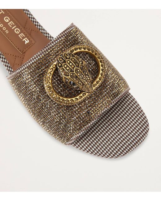 Kurt Geiger Metallic Kurt Geiger Sandals Textile Chelsea