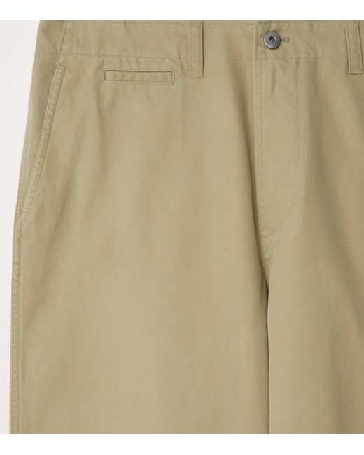 Burberry Natural Cotton Relaxed Chinos for men