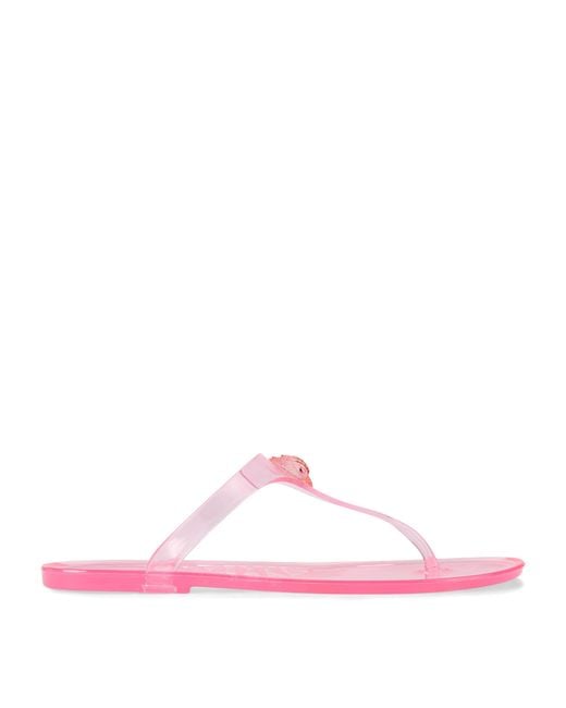 Kurt Geiger Pink Maddison T-Bar Sandals