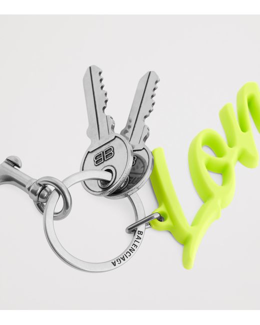 Balenciaga Yellow London Keyring